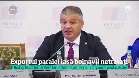 Exportul paralel de medicamente este făcut chiar de membrii companiilor producătoare