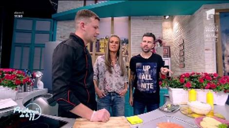 Stas Andoni gătește: "Burger din tăiței ramen"