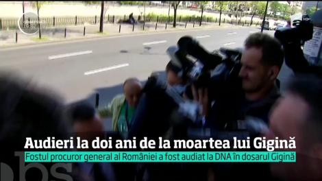 La aproape doi ani de la moartea poliţistului Bogdan Gigină, DNA face audieri pe bandă rulantă