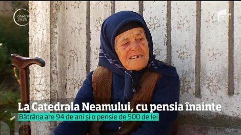 O bătrânică din Teleorman a renunţat să mai mănânce, ca să pună bani la ciorap. Nu pentru zile negre, ci pentru Catedrala Mântuirii Neamului