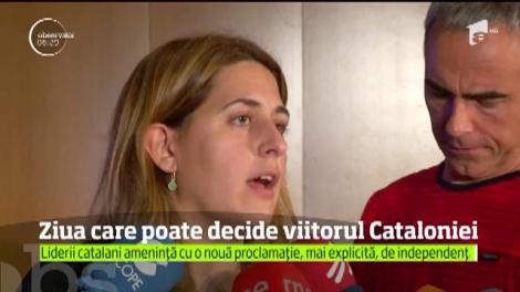Ziua care poate decide viitorul Cataloniei