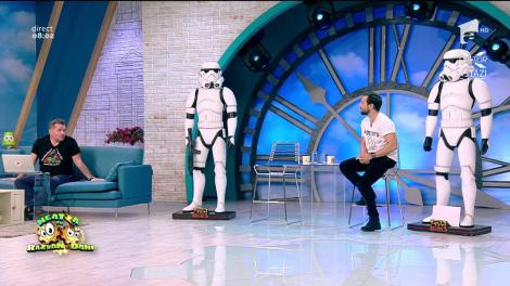 Echipa de la Neatza, protejată de Stormtroopers! "Războiul Stelelor" începe la Antena 1