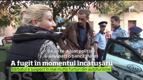 E alertă în Timişoara! Poliţiştii caută un individ care a reuşit să fugă chiar în momentul în care era încătuşat!