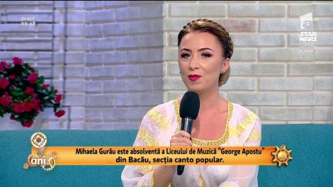 Mihaela Gurău, solistă de muzică populară: "La începutul carierei mele cântam toată noaptea la o nuntă"