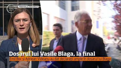 Dosarul lui Vasile Blaga, la final