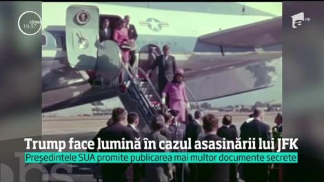 Trump face lumină în cazul asasinării lui JFK