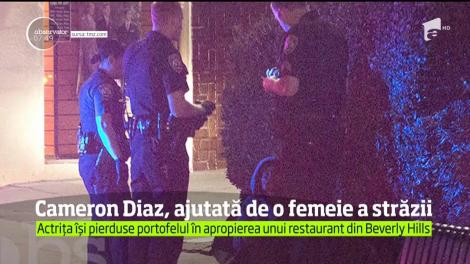 Cameron Diaz şi-a recuperat portofelul de la o femeie a străzii