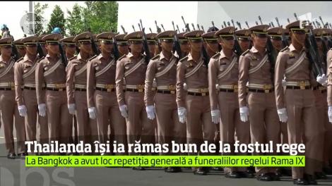 Thailanda îşi va lua rămas-bun de la fostul rege Rama al Nouălea