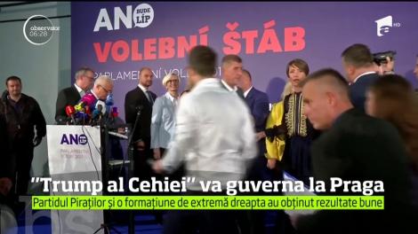 "Trump al Cehiei" va conduce guvernul de la Praga