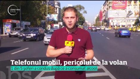 Telefonul mobil, pericolul de la volan