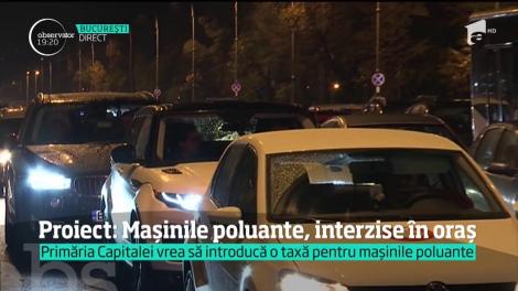 Proiect. Primăria Capitalei vrea să introducă o taxă de intrare în oraş