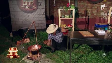Gabor Loli, maestru căldărar și păstrător al tradițiilor țigănești, a făcut show de zile mari la "Chefi la cuțite"