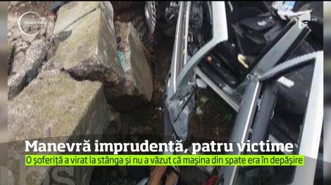 Accident TERIFIANT în România. Cinci VICTIME. Impactul a fost NIMICITOR