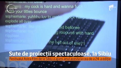 Sute de proiecții spectaculoase, la Sibiu