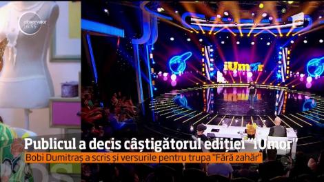 Publicul a decis. Bobi Dumitraș a câștigat cea de-a șasea ediție "iUmor"