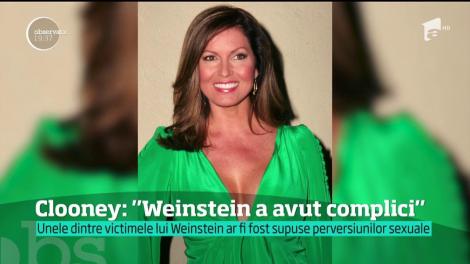 George Clooney: ”Harvey Weinstein a avut complici care i-au adus actriţele în cameră!”