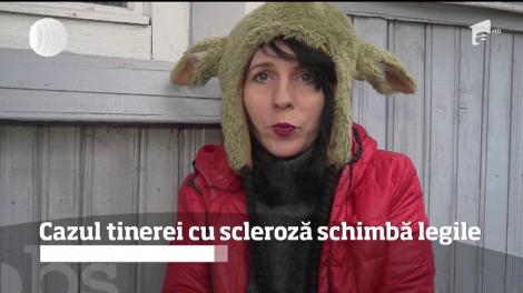 Cazul tinerei bolnave de scleroză, care a rămas fără pensie după ce şi-a publicat poeziile, schimbă legile