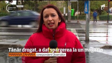 A jefuit un magazin, după ce le-a ameninţat pe vânzătoare cu un cuţit. Suspectul era drogat