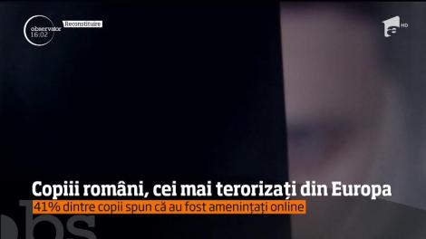 Copiii români, cei mai terorizați din Europa