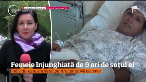 Caz înfiorător în Baia Mare. O femeie înjunghiată de 9 ori de soțul ei