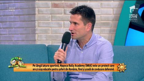 Bogdan Marişca, cel mai rapid pilot pe patru roţi din România în 2017, a venit la Neatza!