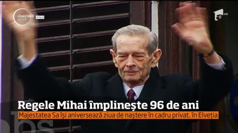 Regele Mihai a împlinit 96 de ani și își aniversează ziua de naștere în Elveția. În tot acest timp, în România îi sunt dedicate evenimente