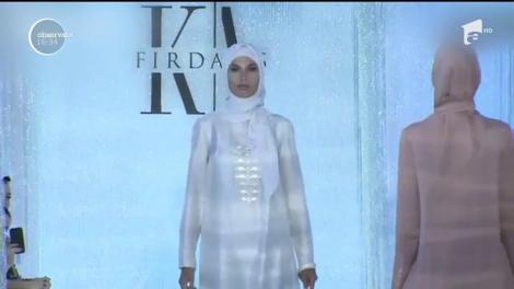 Fiica cea mare a preşedintelui cecen s-a lansat în lumea modei. Aishat Kadyrova și-a prezentat colecția la Moscova