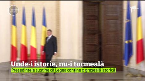 Legea Centenarului Marii Uniri a fost trimisă înapoi pentru dezbatere în Parlament din cauza lipsei de cultură generală a deputaţilor