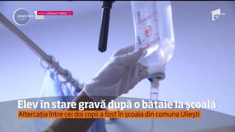 De la şcoală, un elev de doar 13 ani a ajuns în comă la spital