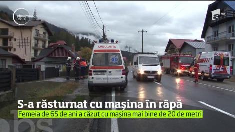 A ignorat ploaia şi nu a adaptat viteza, iar acum. poate să spună că s-a născut pentru a doua oară!