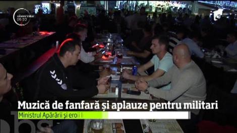 Militarii români au fost în centrul atenţiei