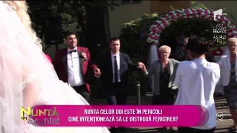 Nunta Roxanei și a lui Gabi a fost sabotată. Poliția a fost nevoită să intervină