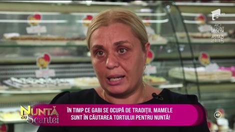 Gabi și Roxana au intrat în panică, în ziua nunții. Mamele nu le-au ales tortul
