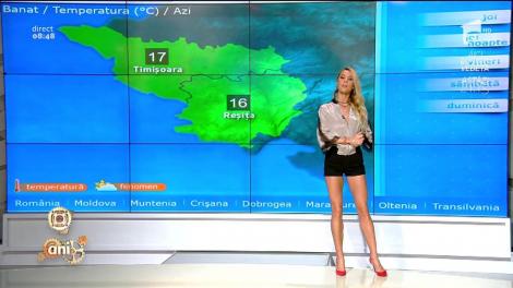 Vântul se va mai domoli, iar soarele va mai aduce câteva grade în termometre. Maximele ajung până la 20°C