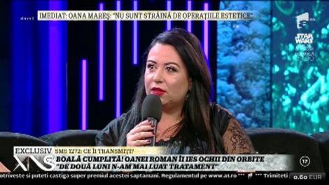 Oana Roman vorbeşte pentru prima oară despre boala de care suferă: "De două luni n-am mai luat tratament"