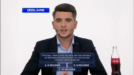 Sus, jos si iar SUUUS! Zidul l-a trecut pe Ionut prin toate stările, dar încrederea în sine l-a făcut să rămână ferm pe poziții: "Aş putea să îl pun în ramă"