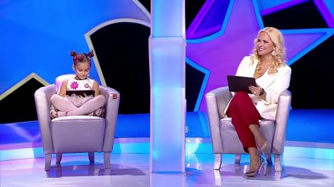 De care parte a corpului e mândră mami? Carla, fetița Paulei Chirilă: "Creierul"