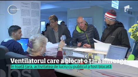 Înmatriculările şi schimbările de permise auto au fost blocate. Ventilatorul unui server din Bucureşti s-a stricat