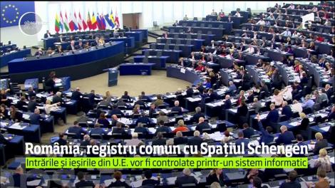 Intrările şi ieşirile din Uniunea Europeană vor fi controlate printr-un sistem informatic unitar implementat în Spaţiul Schengen