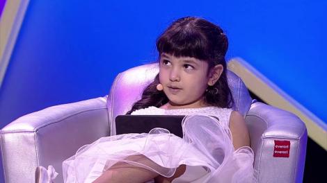 Ce trebuie tati să mai exerseze? Ana, fetița lui Mihai Gruia: "Cântatul"