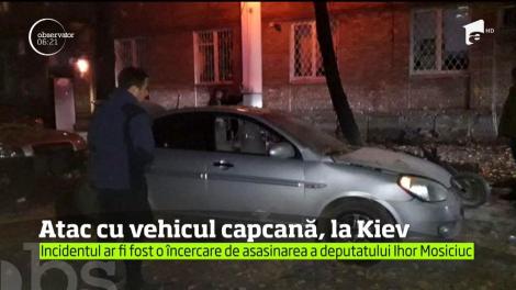 Atac cu vehicul capcană în capitala Ucrainei