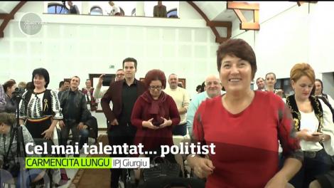 Poartă uniforma Ministerului de Interne dar au şi multe alte calităţi