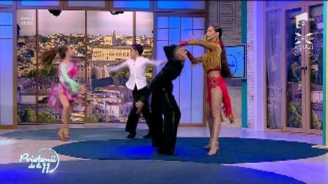 Clubul Generația 9, demonstrație de rumba la "Prietenii de la 11"