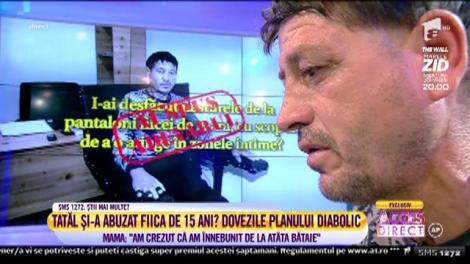 Rezultatul testului poligraf. Tatăl învinuit că și-a violat copilul tremură până la lacrimi!