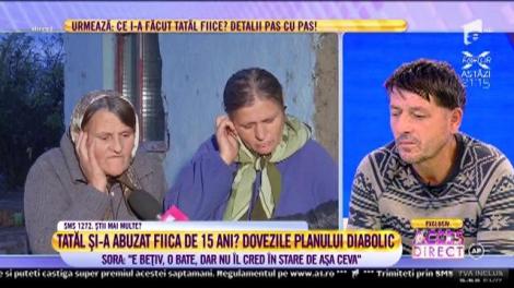 Sora tatălui învinuit că și-a violat copilul: ”E bețiv, o bate pe soție, dar nu îl cred în stare de așa ceva”