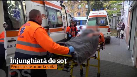 O femeie din judeţul Botoşani a ajuns la urgenţă după ce a fost înjunghiată în gât