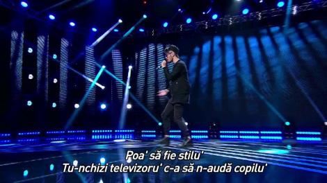 "A doua oară nu o să o dau în bară, dau drumul la fiară". Dobre Sorin, Kaze, a revenit la X Factor cu forţe proaspete. Delia: "Ce ai păţit, măi, băiatule?!"