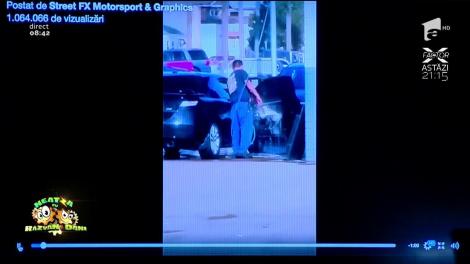 În SUA ca la Brăila. Cum se spală mașinile la interior peste Ocean!