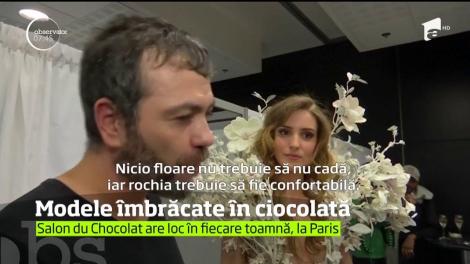 Prezentare de modă. savuroasă la Paris