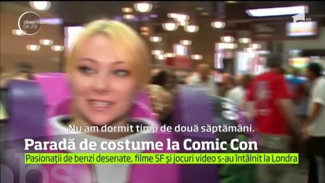Parada de costume la Comic Con